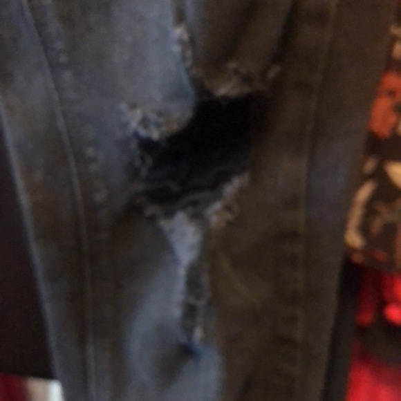 Black Jeans Size 27 Made in the USA - Picture 6 of 11